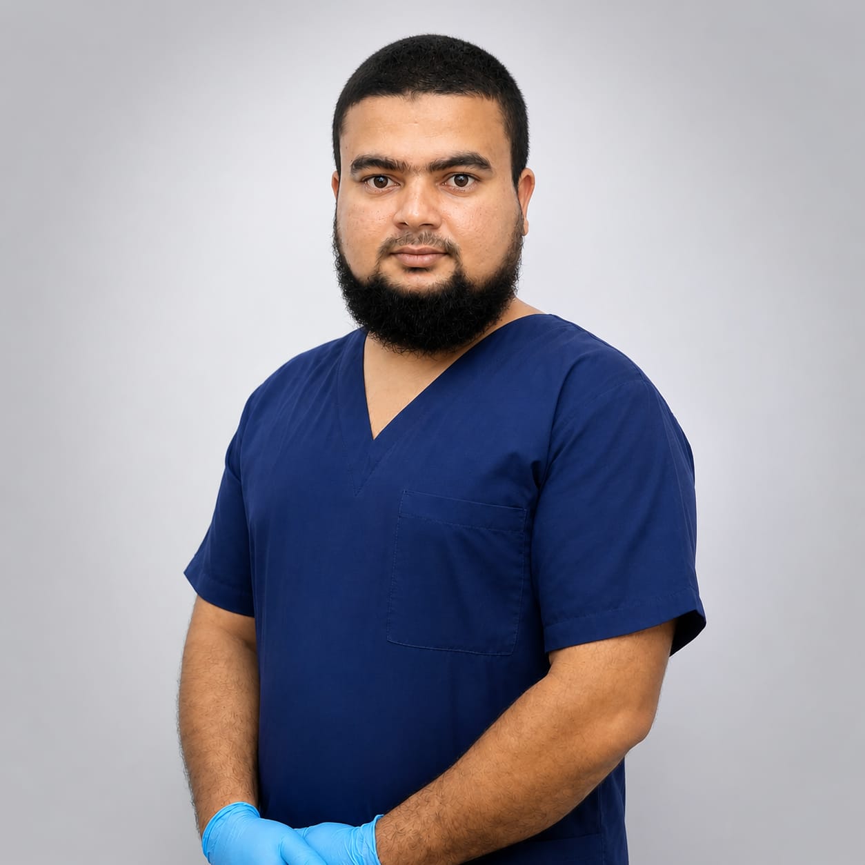 Therapist Shaik Fayaz, certified acupuncturist & Hijama therapist